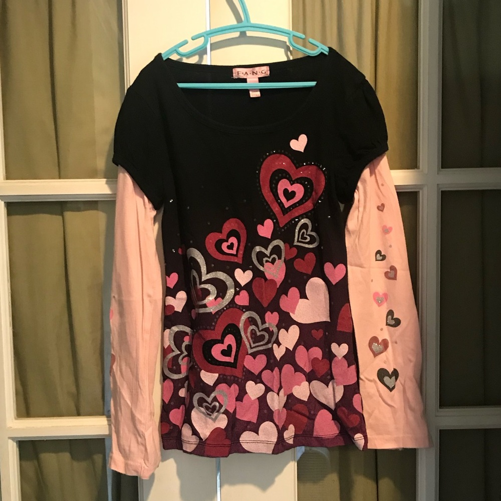 fang boho layered top sz M(8/10)